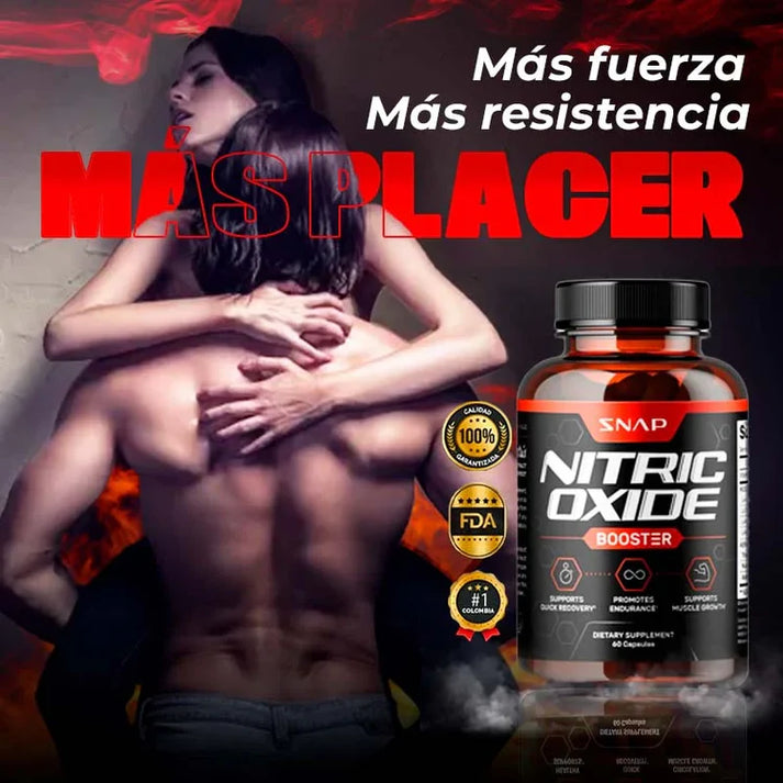 Nitric Oxide Booster - Potencia Sexual y Rendimiento