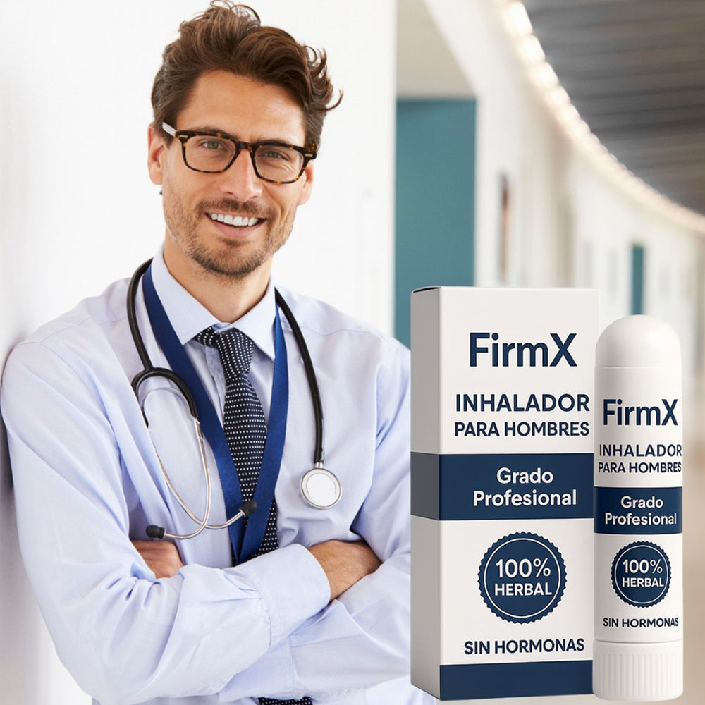 FirmX Inhalador - Fórmula Científicamente Probada para Potencia Sexual
