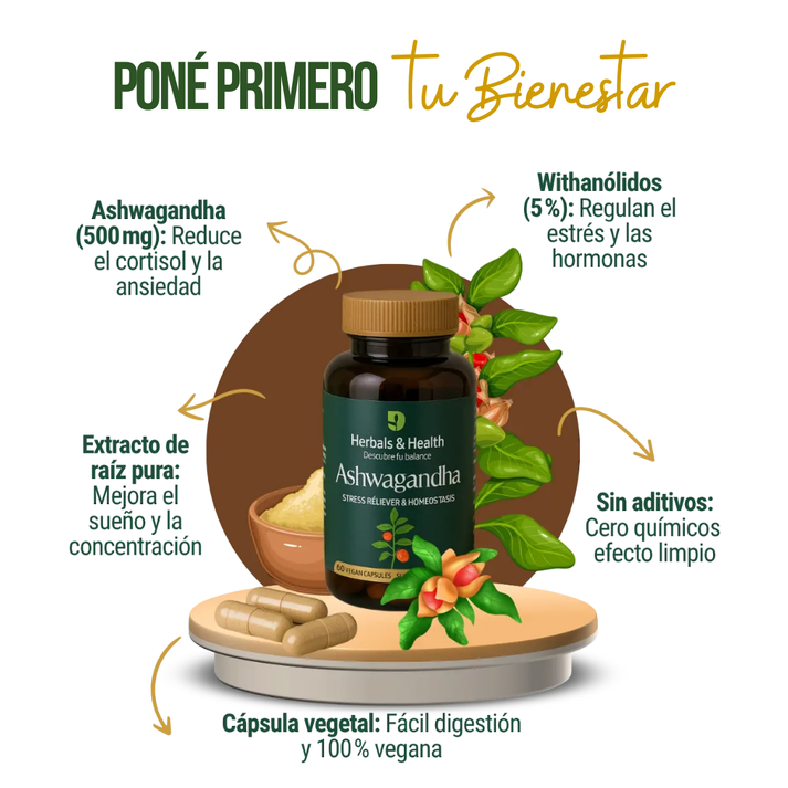 Ashwagandha - Equilibrio Integral y Bienestar