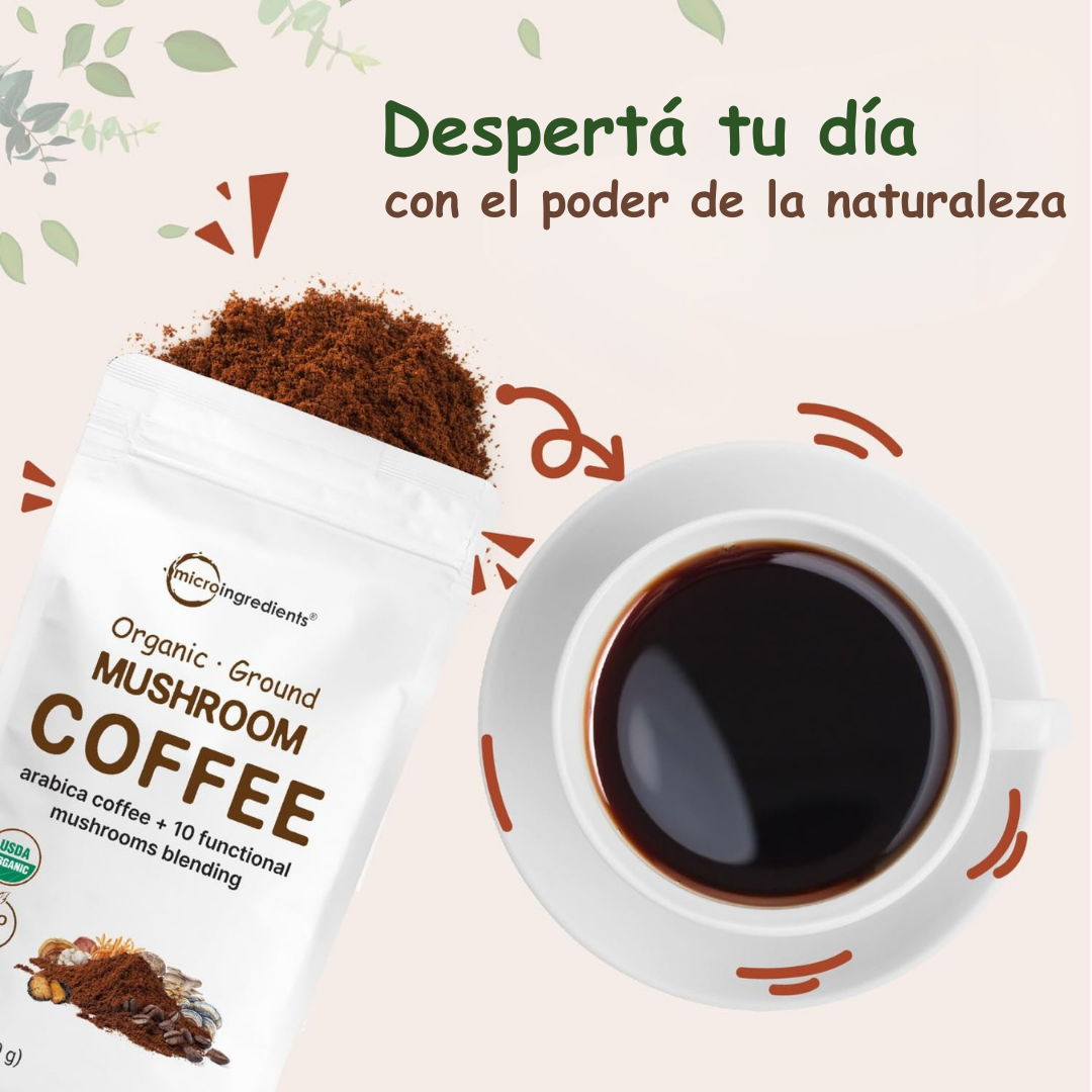 Mushroom Coffee - Beneficios Reales