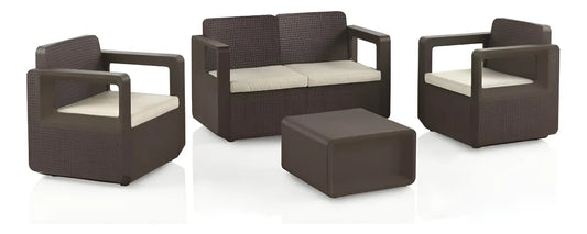 Juego De Living Para Exterior - Set Apolo