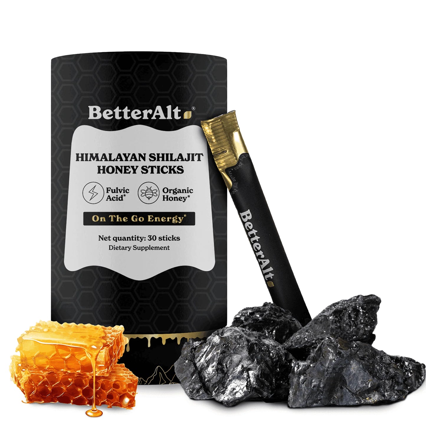 PALITOS DE MIEL CON SHILAJIT - BetterAlt