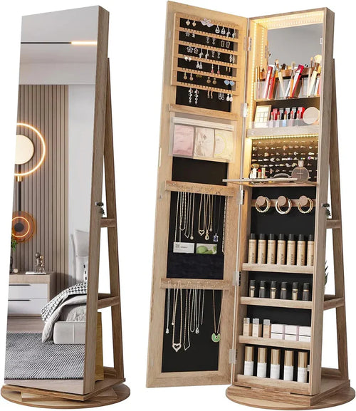 Espejo y Armario Vertical LuxGlam Armoire