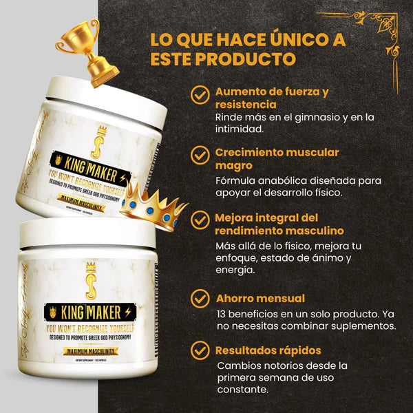 Suplemento Masculino King Maker®