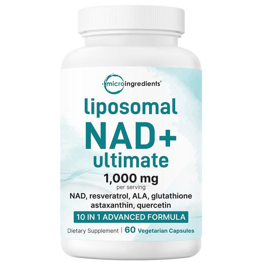 Liposomal NAD+ Ultimate 1,000 mg (60 Cápsulas)