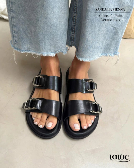 PACK 2 SANDALIAS DE CUERO SIENNA